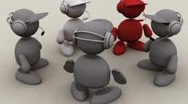 Timeline: SURGIMIENTO Y DESARROLLO DE LA  COMUNICACIÓN ORGANIZASIONAL