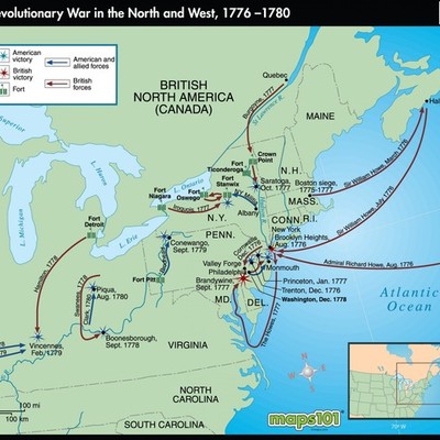 Timeline: American Revolution Battles, Evan Bespoyasny, Period 1