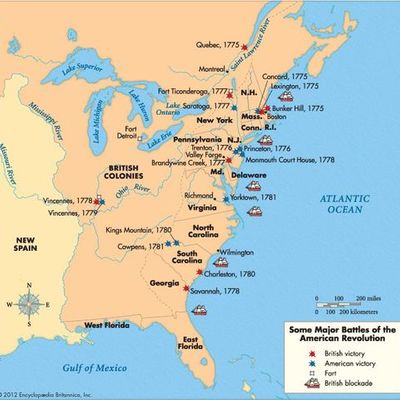 Timeline: American Revolution Battles Jack Freed period 1