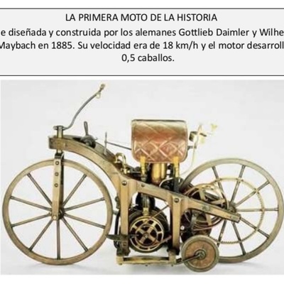 Timeline: la moto