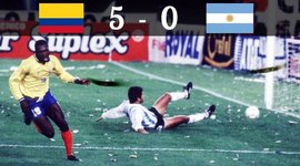 Timeline: Colombia defeatS Argentina 5 - 0