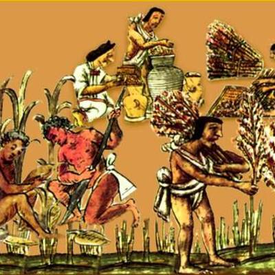 Timeline: Economia Prehispánica (Mayas, Incas y  Aztecas) - Isabella Daza