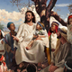 Jesus preaching