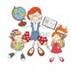 21548736 illustration of children and teacher at school on white background (1)