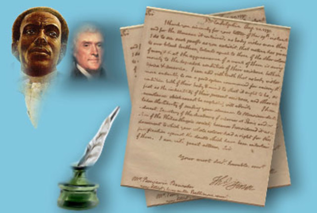 Pierre Charles L Enfant Benjamin Banneker And Benjamin Franklin 