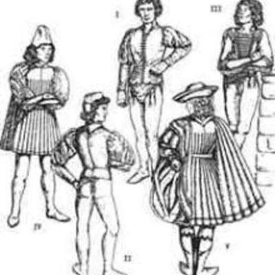 Timeline: mens clothing in the 1500's