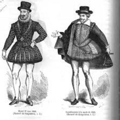 Timeline: mens clothing in the 1600's