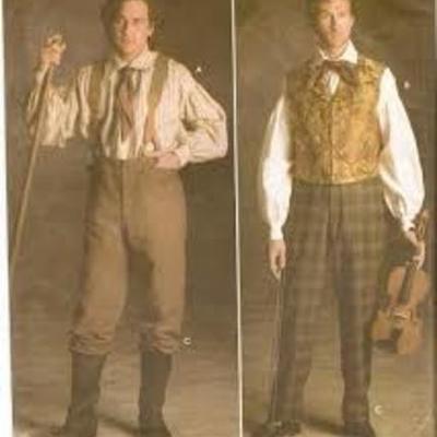 Timeline: mens clothing in the 1800's
