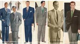 Timeline: mens clothing in the 1950's