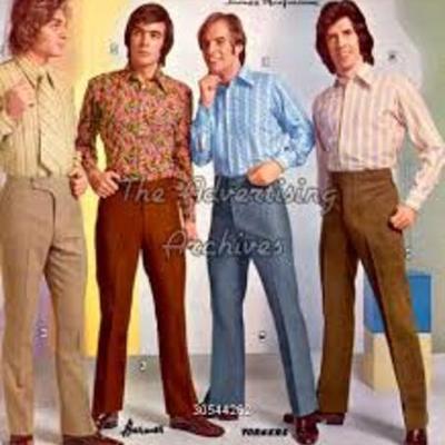 Timeline: mens clothing in the 1970's