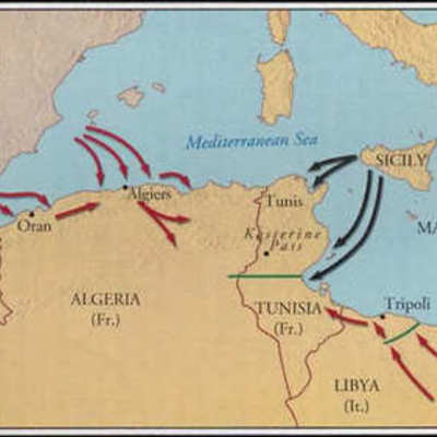 Timeline: Guerra en el Norte de África