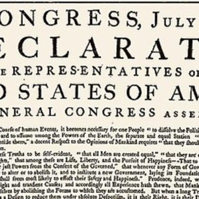 Timeline: declaration of independence