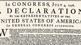 Timeline: declaration of independence