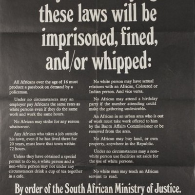 Timeline: Apartheid Laws Timeline (1913-1964)