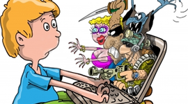 Timeline: Desventajas del uso de la Internet en colegios