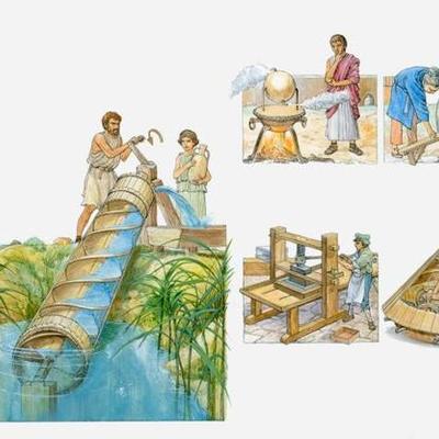 Timeline: 1.	Edad antigua - las civilizaciones. 2.	Edad Media. 3.	Edad Moderna. 4.	Edad Contemporánea.