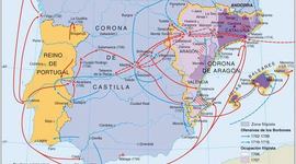 Timeline: 1714 Guerra de successió entre la crona decastella i la corona catalanoaragonesa
