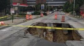 Timeline: Mulberry Street Sinkhole