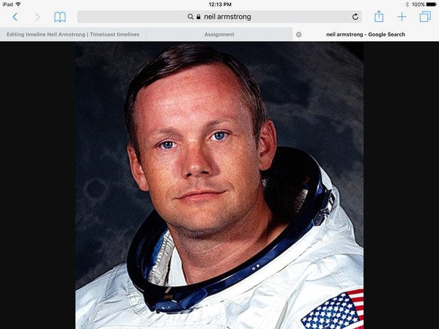 Neil Armstrong timeline | Timetoast timelines