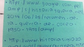 Timeline: Guerra con Corea