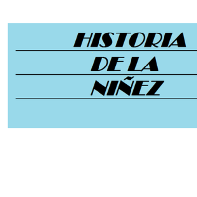 Timeline: HISTORIA DE LA NIÑEZ