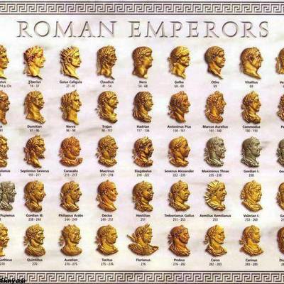 Timeline: Timeline of Roman emperors & a fact about each Roman emperor.