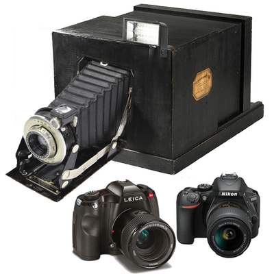 Timeline: Evolución de las cámaras fotográficas