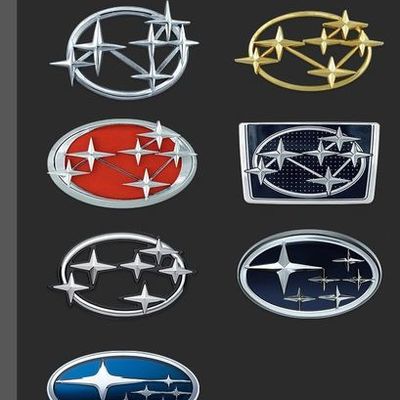 Timeline: Evolution of Subaru logo