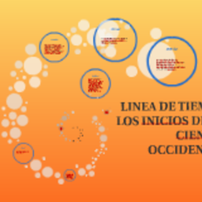 Timeline: Los inicios de la ciencia occidental