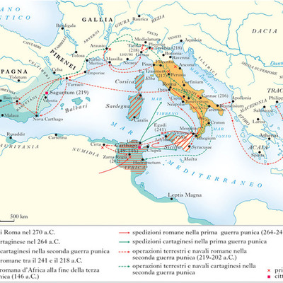 Timeline: Le guerre puniche