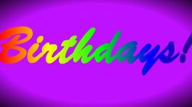 Timeline: Birthday's of the Crismon Family!!