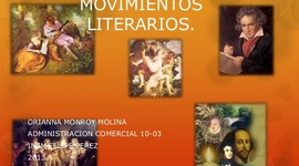 Timeline: movimientos literarios