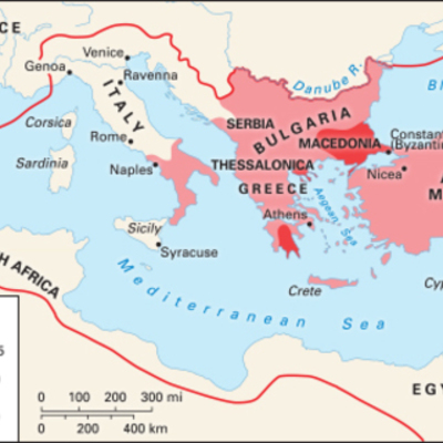 Timeline: History of Byzantine Empire