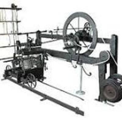 Timeline: Spinning mule invented by Samuel Crompton