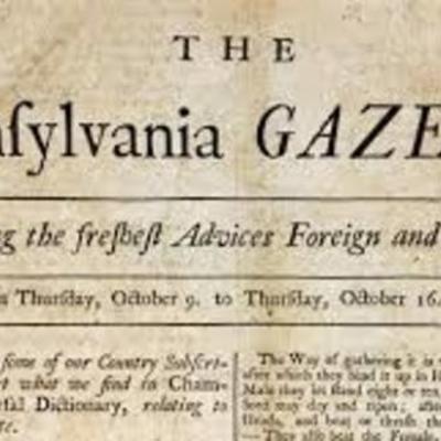 Timeline: Benjamin Franklin - Newspaper