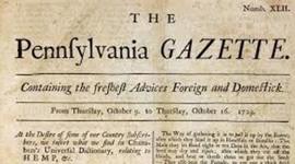 Timeline: Benjamin Franklin - Newspaper