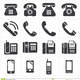 Icon telephone classic to smartphone vector 42028931