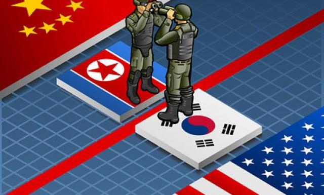 Resultado de imagen para influencia sovietica y estadounidense en corea 1950 paralelo 38