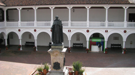 Timeline: El arte en el colegio Mayor del Rosario