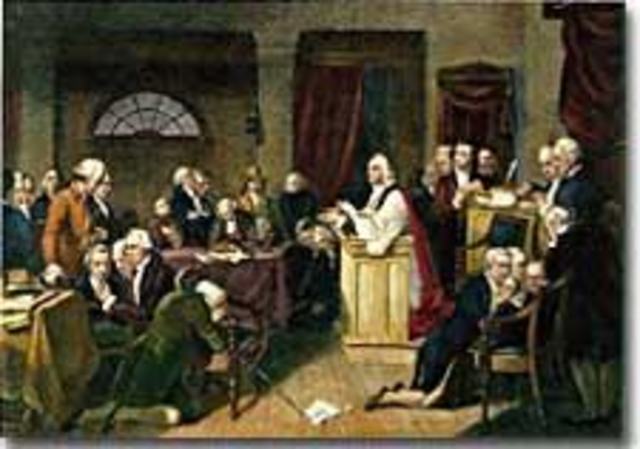 Events leading up to the American Revolution timeline | Timetoast timelines