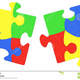 Multicolored puzzle pieces symbolizing autism awareness 23052765