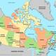 Canada political map