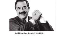 Timeline: Capitulo 6. Gobierno Democrático (1983-1989)