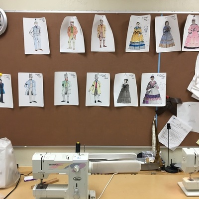 Timeline: Theater and Drama Costume Shop