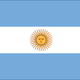 Flag of argentina (bordered)