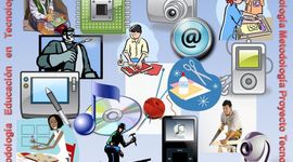 Timeline: La historia de la tecnología con los eventos de la historia de la pedagogía.