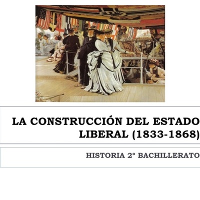 Timeline: bloque 6: la conflictiva construccion del estado liberal