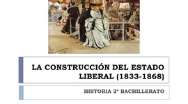 Timeline: bloque 6: la conflictiva construccion del estado liberal