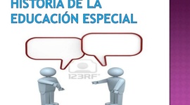Timeline: EVOLUCIÓN HISTÓRICA DE LA EDUCACIÓN ESPECIAL