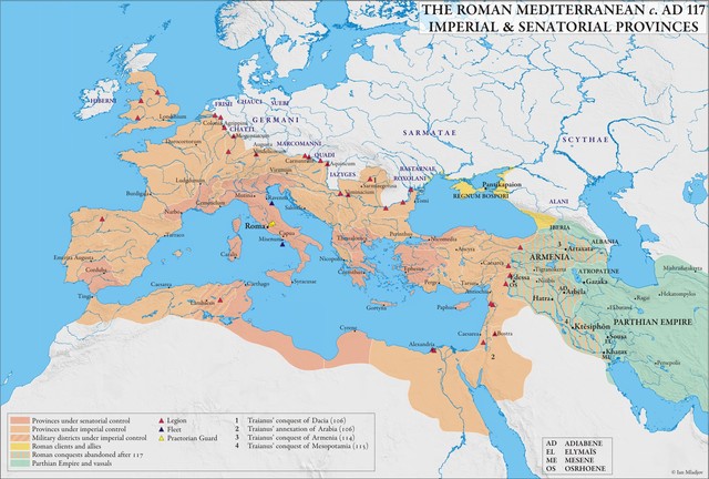 L'impero del II secolo timeline | Timetoast timelines